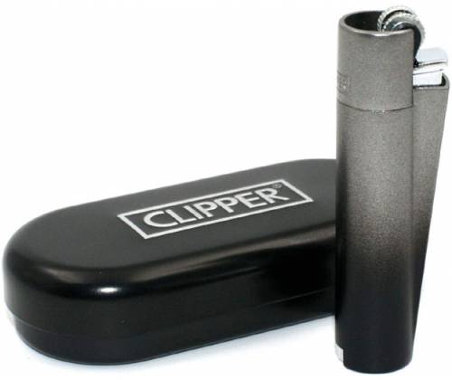 Clipper Αναπτήρας Μεταλλικός Μεγάλος - Black Gradient Metal - Τιμή: 8,90€