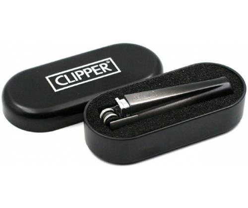 Clipper Αναπτήρας Μεταλλικός Μεγάλος - Black Gradient Metal - Τιμή: 8,90€