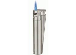 Clipper Αναπτήρας Μεταλλικός Αντιανεμικός Jet Flame - Chrome Metal