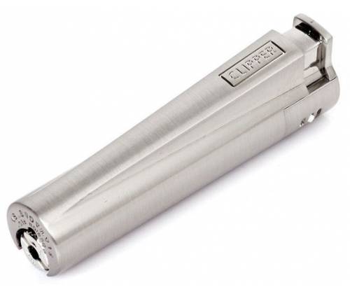 Clipper Αναπτήρας Μεταλλικός Αντιανεμικός Jet Flame - Chrome Metal - Τιμή: 9,90€