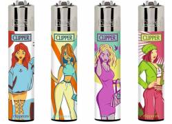 Clipper Αναπτήρας Μεγάλος - Girly Design