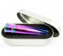 Clipper Αναπτήρας Μεταλλικός Μεγάλος - Rainbow Icy Colour Metal - Τιμή: 9,90€