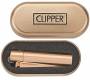 Clipper Αναπτήρας Μεταλλικός Μεγάλος - Rose Gold Metal - Τιμή: 8,90€