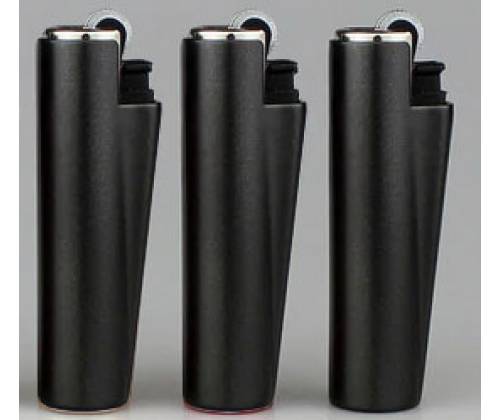 Μεταλλική Θήκη με Αναπτήρα Clipper Μικρό - Electric Carbon - Τιμή: 2,60€