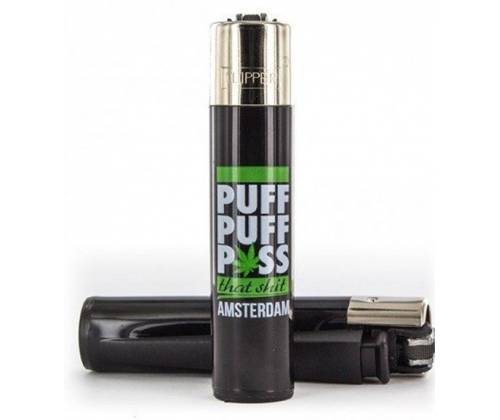 Clipper Αναπτήρας Μεγάλος - Puff Puff Pass - Τιμή: 1,10€