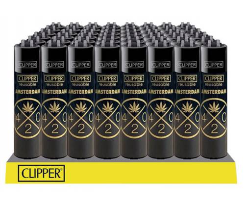 Αναπτήρας Πέτρας Clipper Μεγάλος - Amsterdam 420 - Τιμή: 1,30€