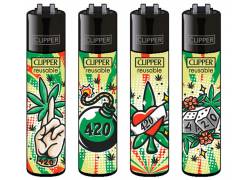 Clipper Αναπτήρας Μεγάλος - 420 Tattoo