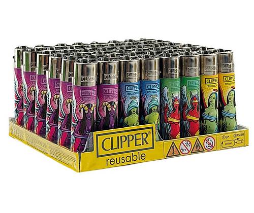 Clipper Αναπτήρας Μεγάλος - Angel vs Demon - Τιμή: 1,40€