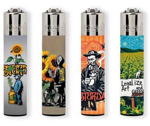 Clipper Αναπτήρας Μεγάλος - Bankgogh - Τιμή: 1,30€