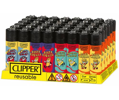 Clipper Lighter Large - Bye Bye -  Price: 1,30€