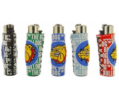 Θήκη Clipper The Bulldog από Καουτσούκ 3D με Αναπτήρα Clipper Μεγάλο - Text - Τιμή: 3,40€