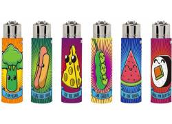 Θήκη Clipper από Καουτσούκ 3D με Αναπτήρα Clipper Μεγάλο - Foodie