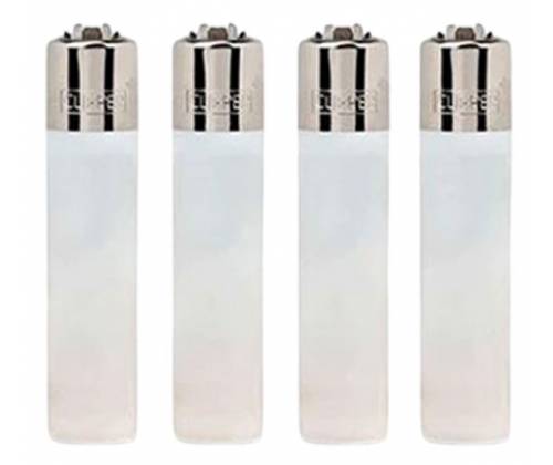 Clipper Αναπτήρας Μεγάλος - Λευκός Διάφανος - Τιμή: 1,20€