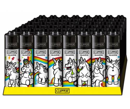 Clipper Αναπτήρας Μεγάλος - Unicorn Best Of - Τιμή: 1,30€