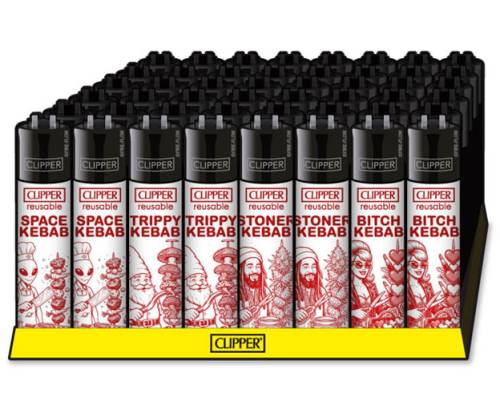 Clipper Lighter Large - FFX Kebab (Special Edition 18+) - Price: 1,90€