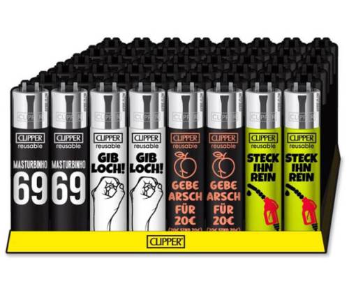 Clipper Αναπτήρας Μεγάλος - FFX Sex Quotes (Ειδική έκδοση 18+) - Τιμή: 1,90€