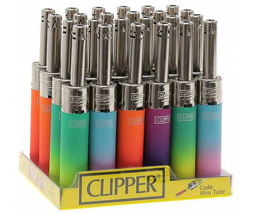 Lighter Clipper FZ Mini Electronic - Grandient Color -  Price: 1,80€