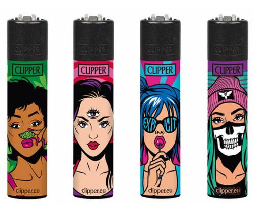 Clipper Αναπτήρας Μεγάλος - Girls - Τιμή: 1,30€