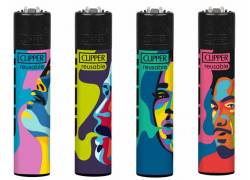 Clipper Αναπτήρας Μεγάλος - Gizeh Faces