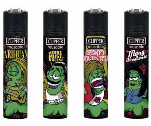 Clipper Αναπτήρας Μεγάλος - Hemp Rock - Τιμή: 1,30€