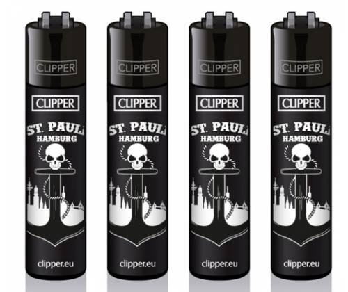 Clipper Αναπτήρας Μεγάλος - Anker Skull St. Paul - Τιμή: 1,30€