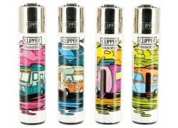 Clipper Αναπτήρας Μεγάλος - Hippie Van