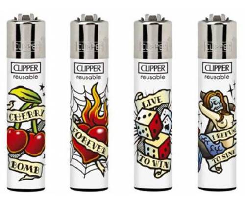 Clipper Αναπτήρας Μεγάλος - Ink Life -  Price: 1,20€