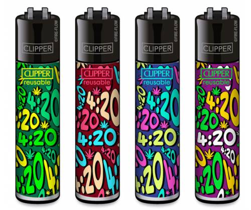 Clipper Αναπτήρας Μεγάλος - It's 420 (Ειδική Εκδοση 18+) - Τιμή: 1,90€
