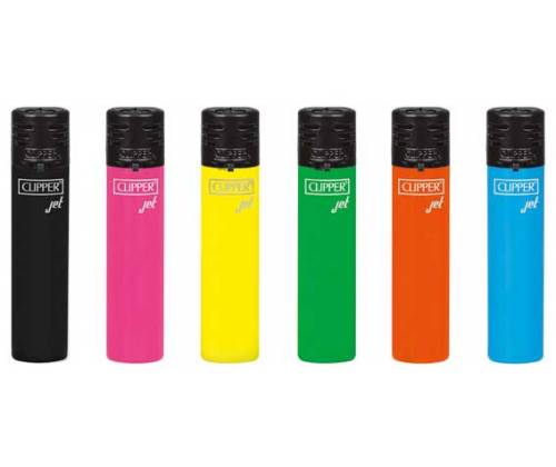 Clipper Αναπτήρας Αντιανεμικός Jet Flame - Μαύρο - Τιμή: 1,25€