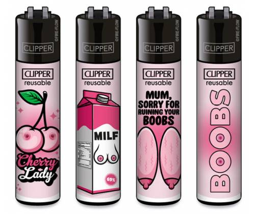 Clipper Αναπτήρας Μεγάλος - Boobs (Ειδική έκδοση 18+) - Τιμή: 1,90€