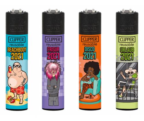 Clipper Αναπτήρας Μεγάλος - Lockdown Mood - Τιμή: 1,30€