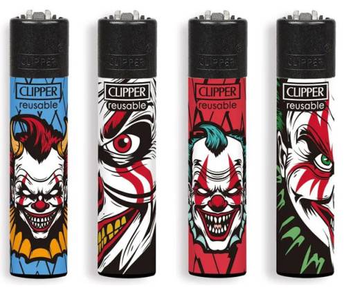 Clipper Αναπτήρας Μεγάλος - Lovely Clown - Τιμή: 1,40€