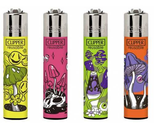 Clipper Αναπτήρας Μεγάλος - Melting Psycho -  Price: 1,30€