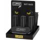 Clipper Αναπτήρας Μεταλλικός Αντιανεμικός Jet Flame - Black Matt Metal - Τιμή: 12,90€