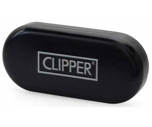 Clipper Αναπτήρας Μεταλλικός Αντιανεμικός Jet Flame - Black Matt Metal - Τιμή: 12,90€
