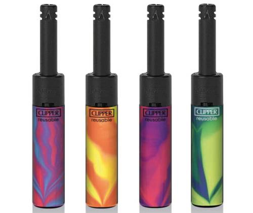 Αναπτήρας Clipper FZ Mini Ηλεκτρονικός - Nebula Color - Τιμή: 1,80€