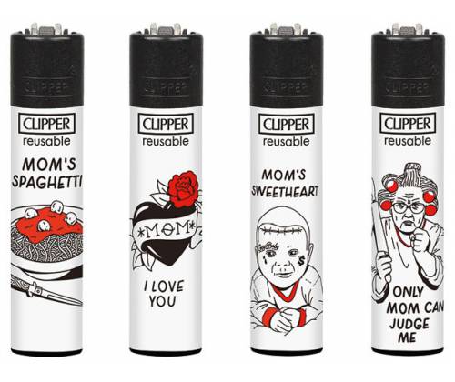 Clipper Αναπτήρας Μεγάλος - Mom - Τιμή: 1,30€