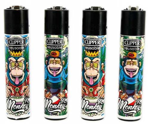 Clipper Αναπτήρας Μεγάλος - Monkey King Monley 2024 - Τιμή: 1,60€