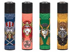 Clipper Αναπτήρας Μεγάλος - Nordic Gods