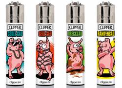 Clipper Αναπτήρας Μεγάλος - Pigs
