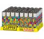 Clipper Αναπτήρας Μεγάλος - Pop Art Leaves - Τιμή: 1,30€