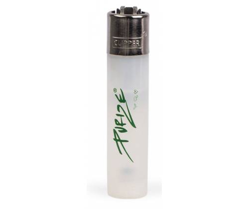 Purize Clipper Lighter - Transparent Logo -  Price: 1,60€