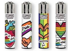 Clipper Αναπτήρας Μεγάλος - Rainbow Pride