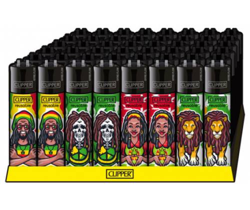 Clipper Αναπτήρας Μεγάλος - Rasta #2 - Τιμή: 1,30€