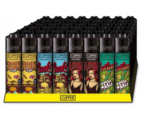Clipper Lighter Large - Retro Bets -  Price: 1,40€