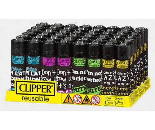 Clipper Lighter Large - Say What -  Price: 1,30€