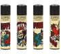 Clipper Αναπτήρας Μεγάλος - New School Skulls - Τιμή: 1,40€