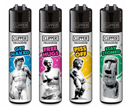 Clipper Αναπτήρας Μεγάλος - Sculptures - Τιμή: 1,30€