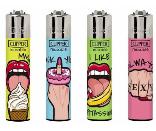 Clipper Αναπτήρας Μεγάλος - Sexy (Ειδική Εκδοση 18+) - Τιμή: 1,90€