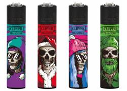 Clipper Αναπτήρας Μεγάλος - Skulls #19